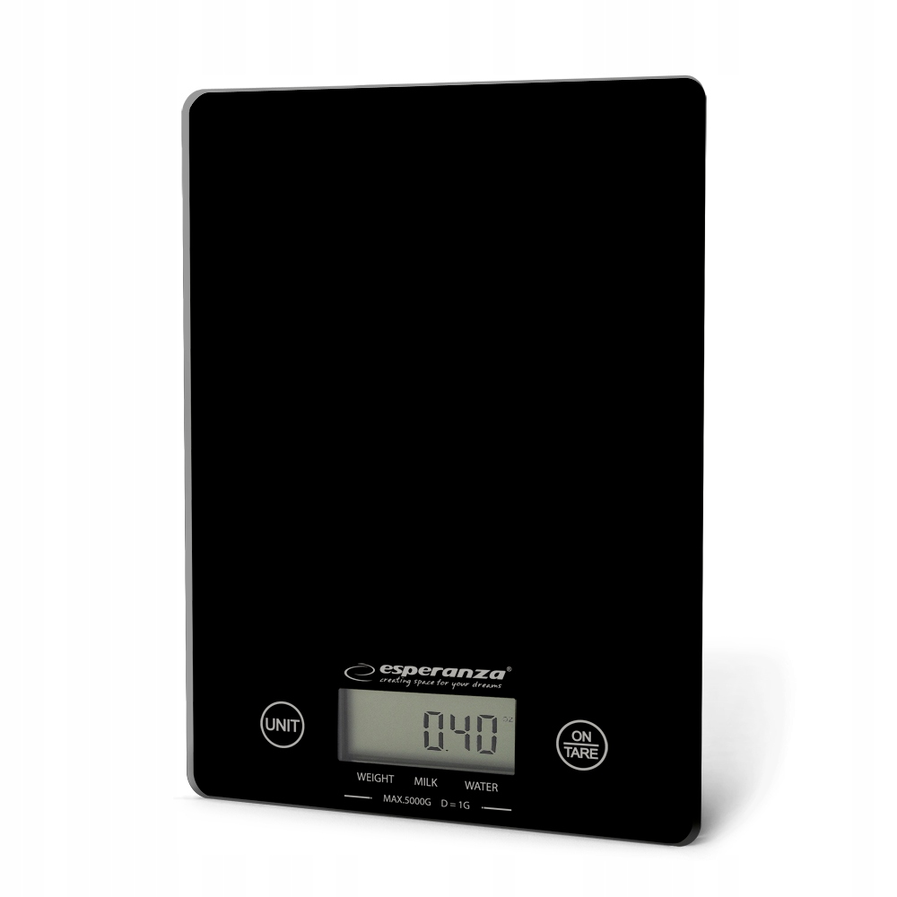 Esperanza EKS002K kuchynská váha čierna 5 kg